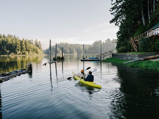 Photo 2 for Kayaking and Swimming from the Private Dock