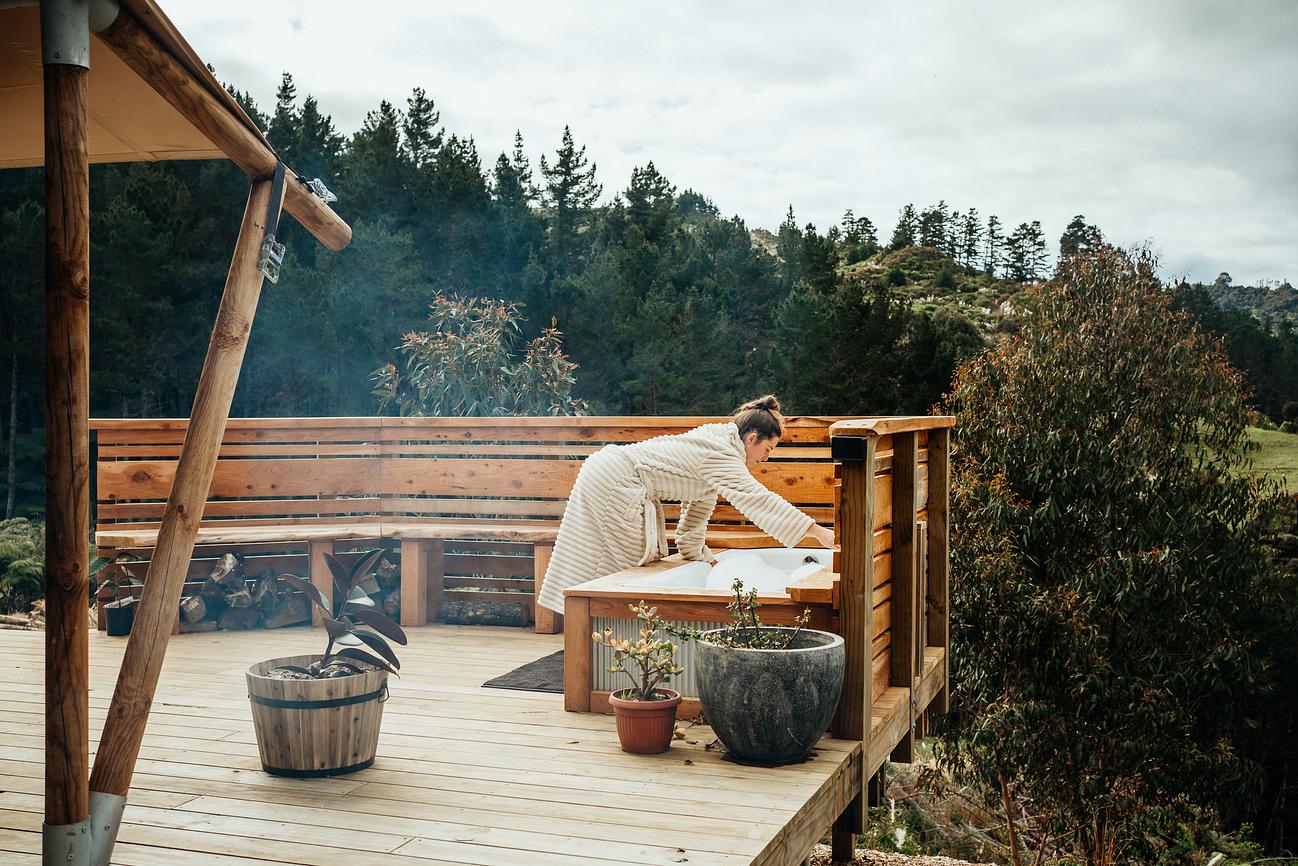 Your Private Retreat Off Grid Penthouse Rentals Reference: Matakana Retreat Off Grid African Safari Glamping