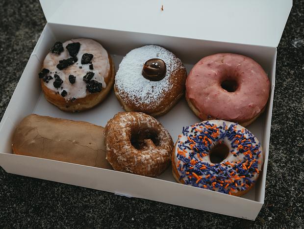 Photo 1 for Peace, Love and of Course Donuts