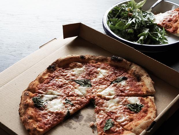 Pizza at Yum Yum's