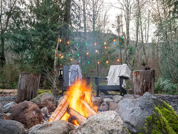 Photo 6 for Cozy Cabin @ MT Rainier: Private Hot Tub & sauna