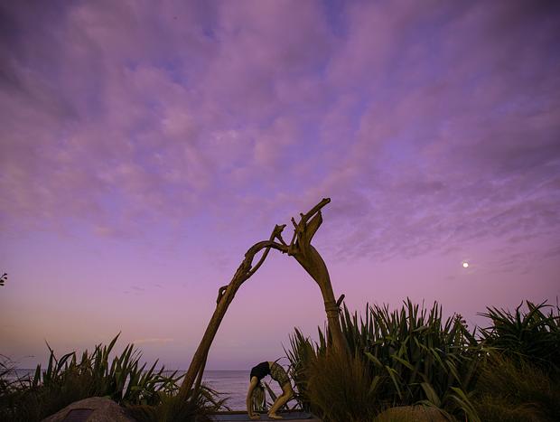 Yoga at Sunset