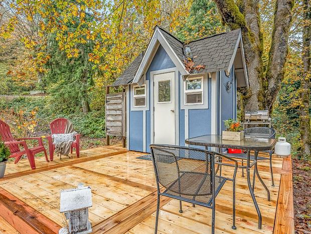 Photo 6 for Waterfront Tiny Home w/ Outdoor Shower & BBQ