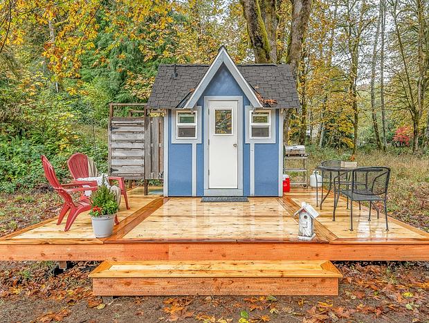 Photo 1 for Waterfront Tiny Home w/ Outdoor Shower & BBQ