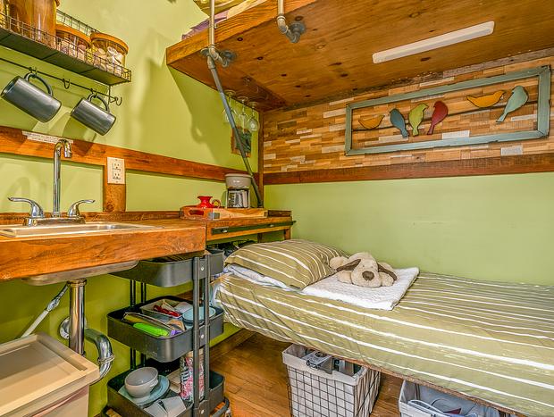 Photo 9 for Waterfront Tiny Home w/ Outdoor Shower & BBQ