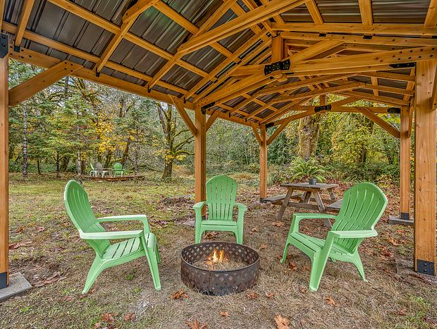Photo 5 for NEW Waterfront A-Frame Glamping Cabin
