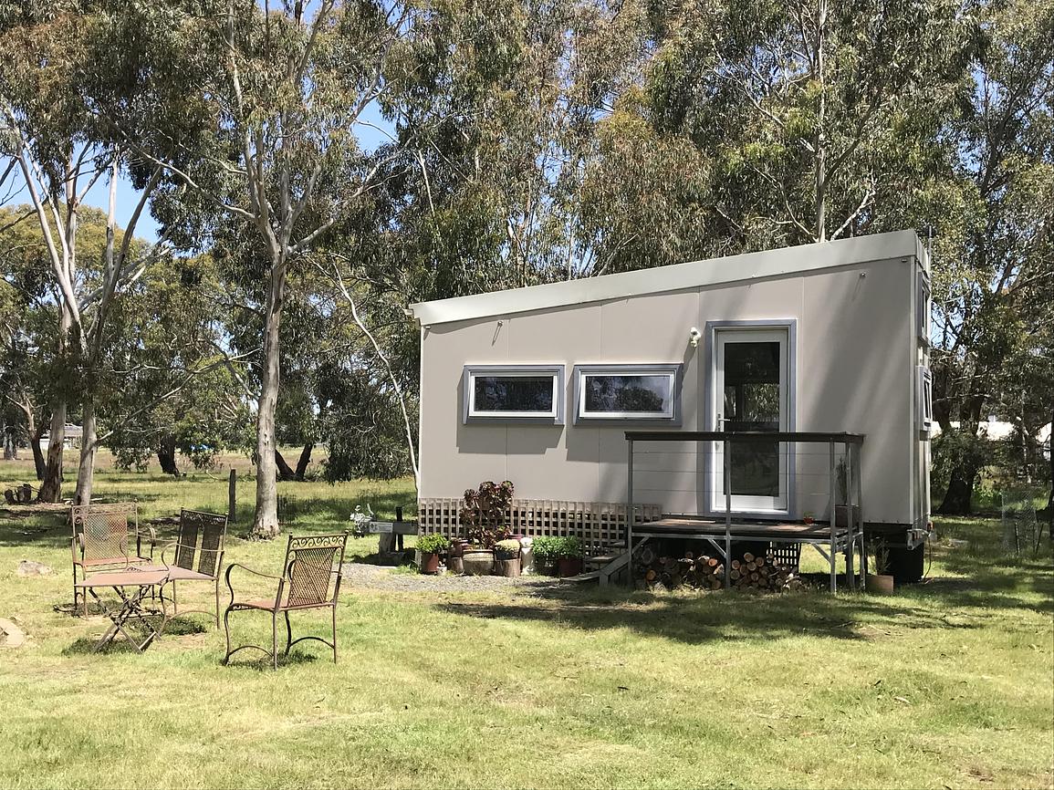 Manna Gums Tiny Tiny house for Rent in Riddells Creek, Macedon Ranges