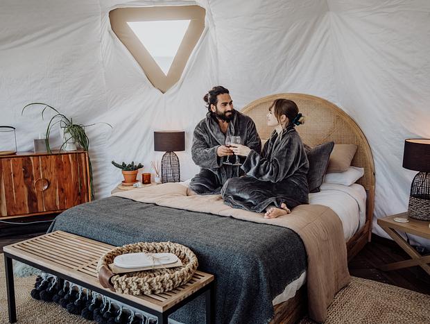 Photo 4 for Glamorous Geodesic Glamping