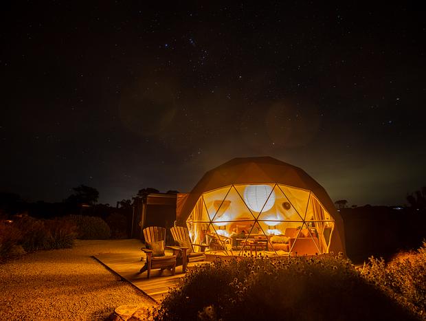 Photo 12 for Glamorous Geodesic Glamping