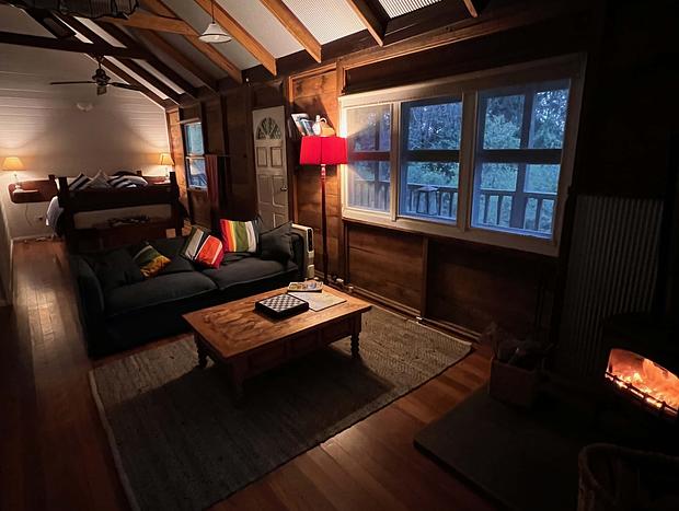 Photo 10 for Spacious Luxury Log Cabin Near Beach - dog-friendly & private at Bawley Ridge Farm