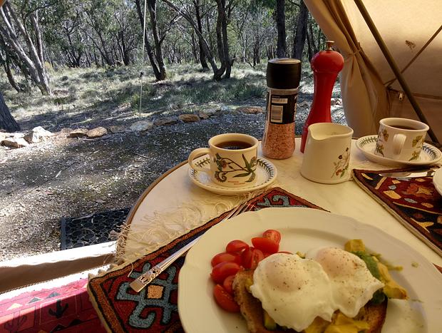 Photo 4 for Macedon Ranges Glamping with kangaroos