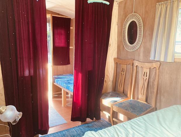 Photo 9 for Waterfront Vintage Cottage & Gypsy Caravans with jetty, kayaks & fire pit