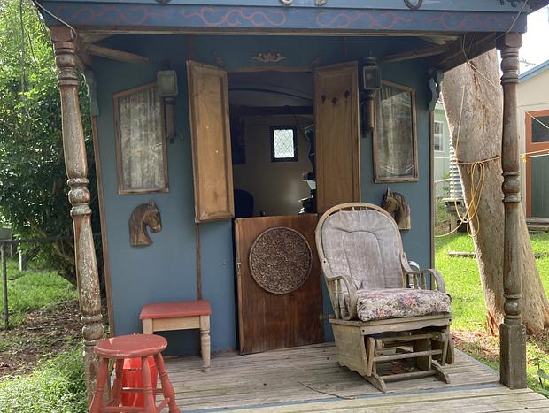 Photo 11 for Waterfront Vintage Cottage & Gypsy Caravans with jetty, kayaks & fire pit
