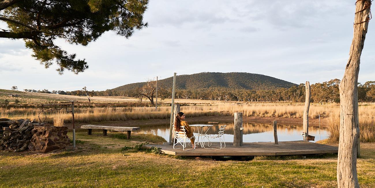 Mt Ida Eco Cabin for one couple Cabin for Rent in Heathcote, Goldfields, VIC, AU Riparide