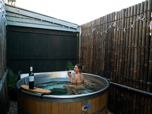 Photo 14 for Charming Cottage with Cedar Hot Tub