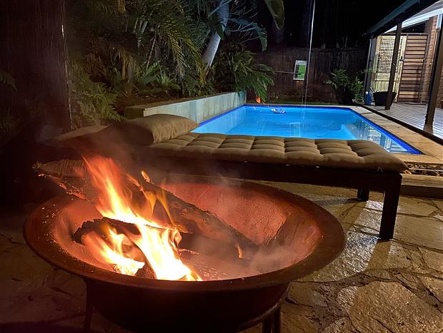 Photo 32 for Beach Jungle: Pool, Hot Tub & Fire Pit in Beachside Hideaway
