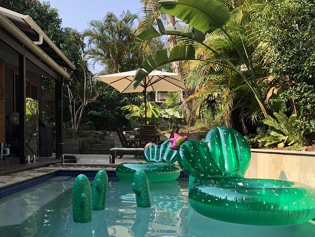 Photo 7 for Beach Jungle: Pool, Hot Tub & Fire Pit in Beachside Hideaway