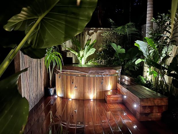 Photo 6 for Beach Jungle: Pool, Hot Tub & Fire Pit in Beachside Hideaway