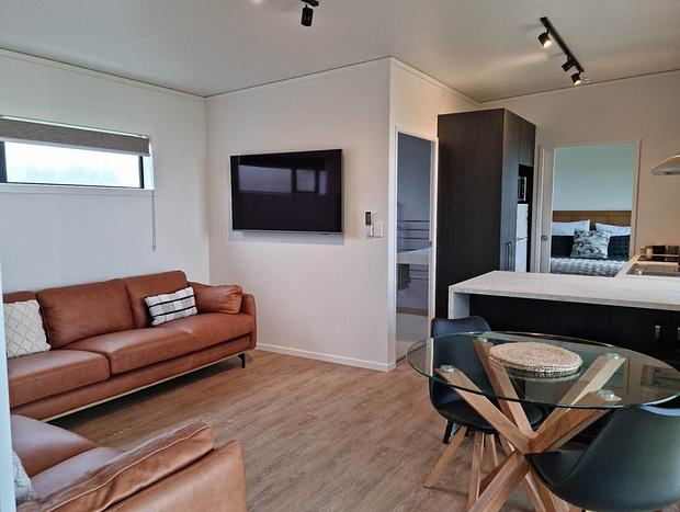 Photo 4 for Mangorei Heights - Ruru Cabin - No Cleaning Fees