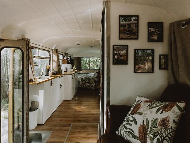 Photo 12 for Unique getaway in the restored Bedford Bus - 5 min from the town centre!