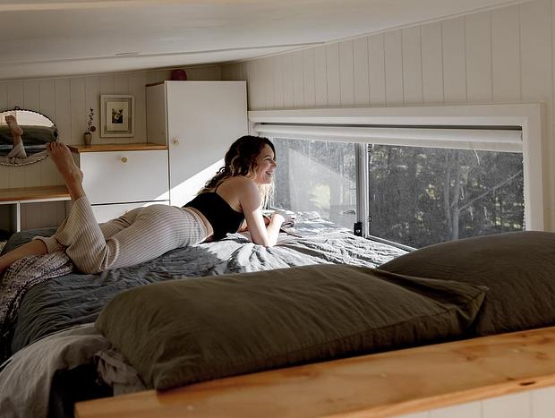 Photo 7 for Coastie Tinyhouse, Bathtub + Balcony, Terrigal.