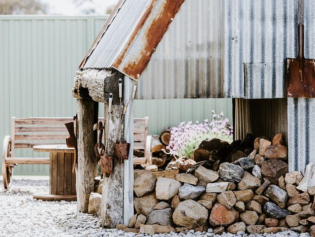 Photo 6 for The Laundry | Farmstay with rustic outdoor fireplace