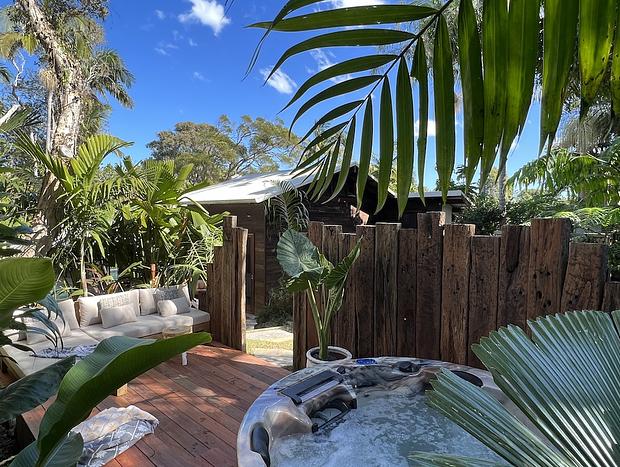 Photo 43 for Beach Jungle: Hot Tub, Firepit & Pool in Pet-Friendly Seaside Oasis
