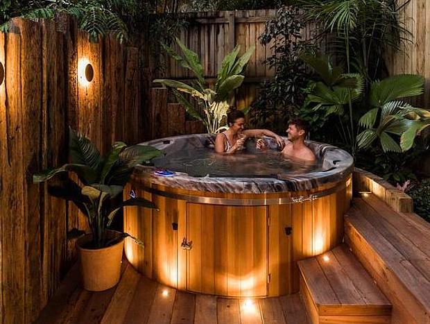 Photo 27 for Beach Jungle: Pool, Hot Tub & Fire Pit in Beachside Hideaway