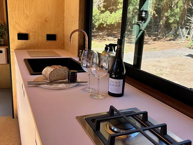Photo 8 for Stylish Tiny Home in Trentham with a Luxurious Sauna!