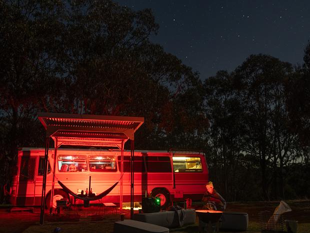 Photo 2 for Glamping Experience on a Retro Bus