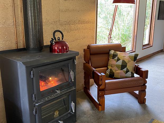 Photo 6 for Rammed earth, off grid country retreat