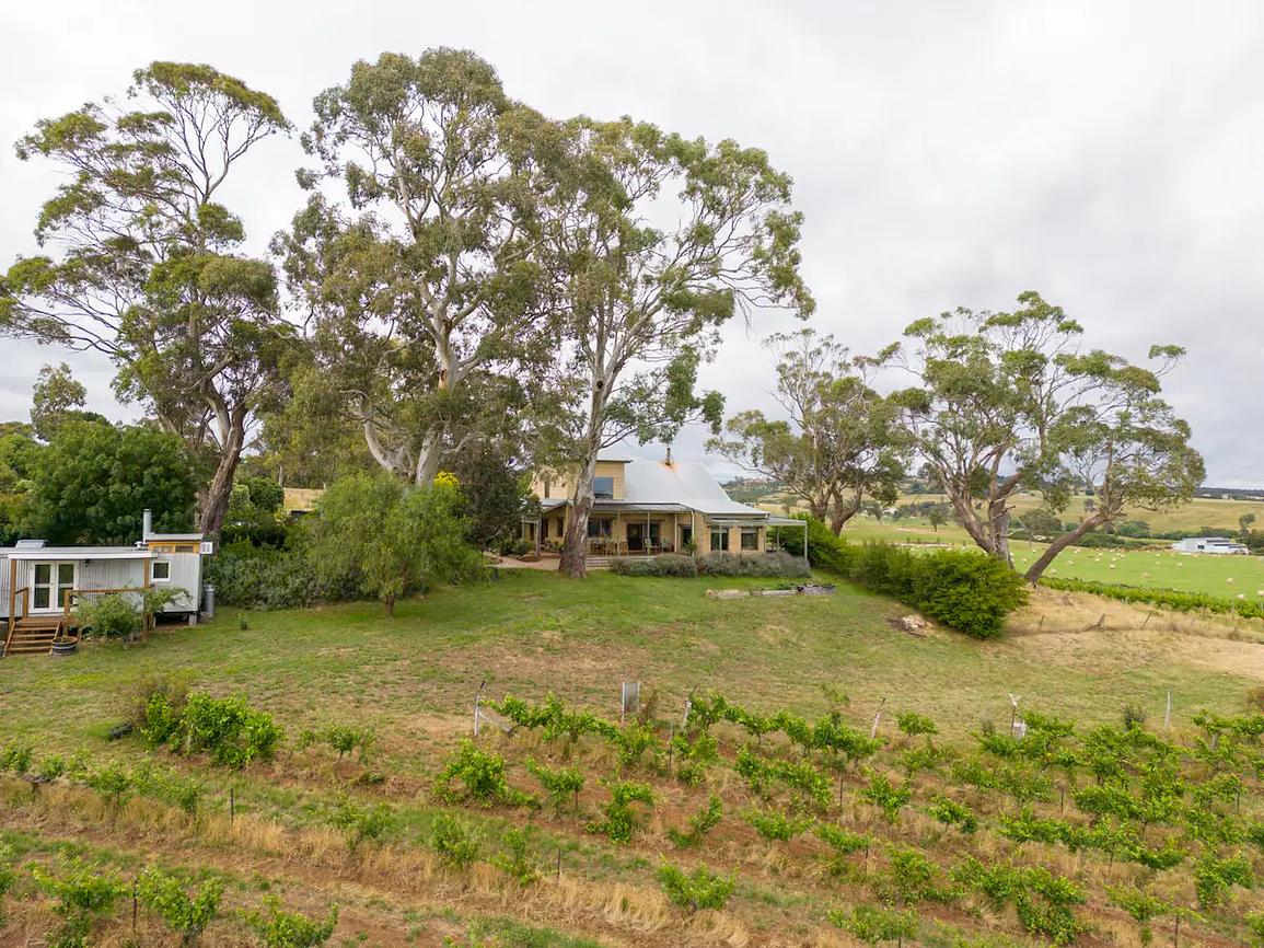 Big & Little Vine House at Zig Zag Winery Farm for Rent in Drummond