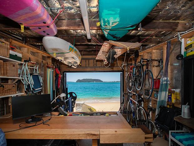 Photo 13 for "Bliss" - Last True Beachfront, Great Mackerel Beach - All-Tide Access!