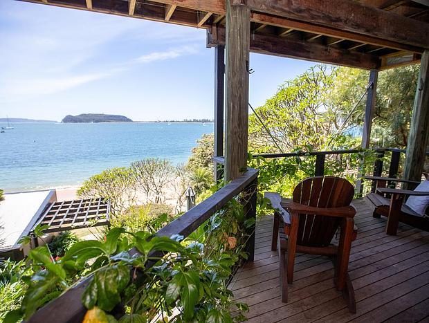 Photo 9 for "Bliss" - Last True Beachfront, Great Mackerel Beach - All-Tide Access!
