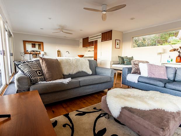 Photo 10 for Expansive Bay Views, Light and Airy House, Wood Fire