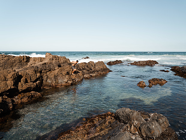 Photo 4 for Rock Pools at Black Head Beach