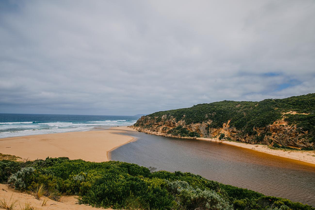 'The mouth' where the river meets the sea Riparide