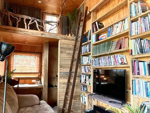 Photo 7 for Deep Earth Sanctuary: Rustic Elven Tiny House