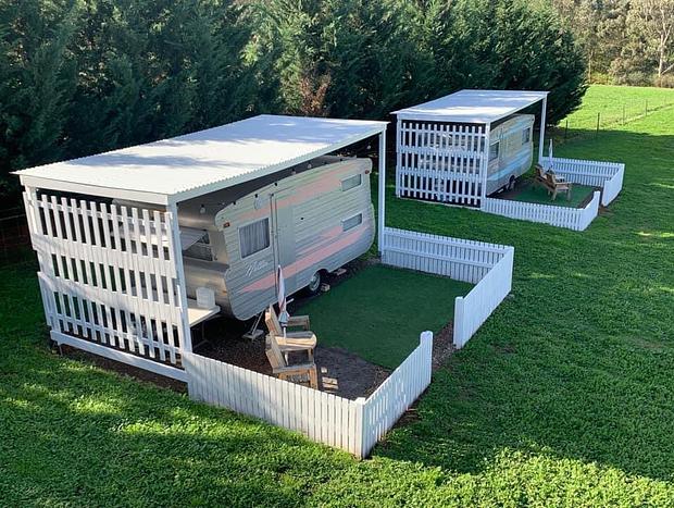 Photo 10 for Vineyard Vintage Caravan 'Nellie'