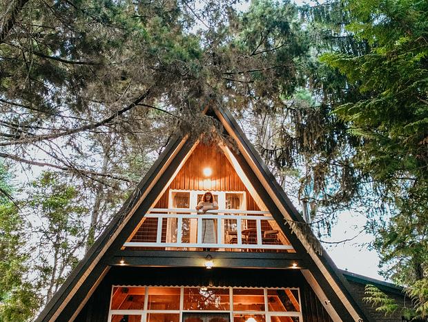 Photo 4 for Unique A-frame nestled in the pine trees