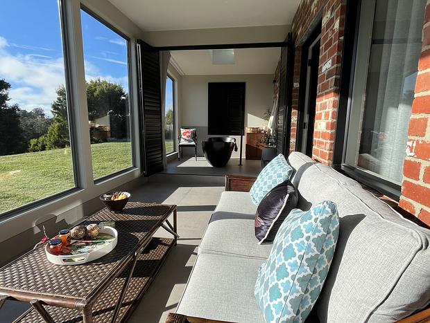 Photo 4 for Couples Farm Retreat with Panoramic Forest Views