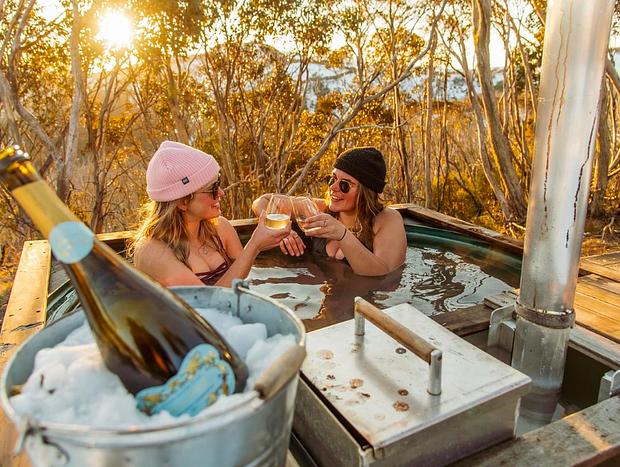 Sunset or Sunrise Hot Tub