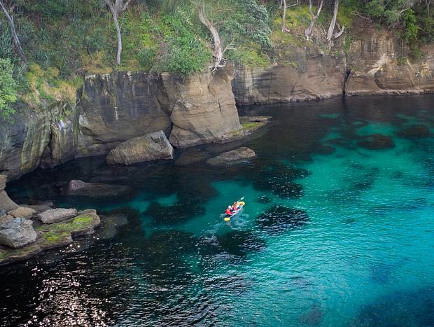 Photo 3 for Glass Bottom Kayak at Goat Island
