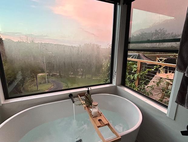Photo 7 for Tumbi Orchard - Luxury Bath And Views With Fireplace