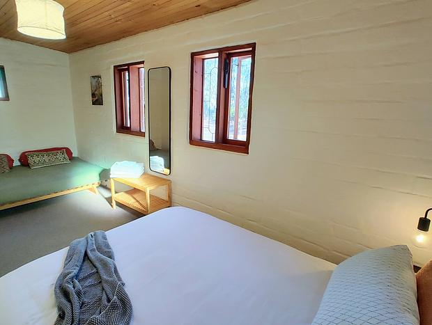 Photo 6 for Muckleford Forest Cottage - Quiet bush stay with dam, pizza oven & wood fire