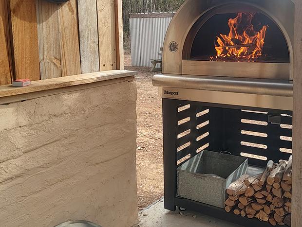 Photo 14 for Muckleford Forest Cottage - Quiet bush stay with dam, pizza oven & wood fire