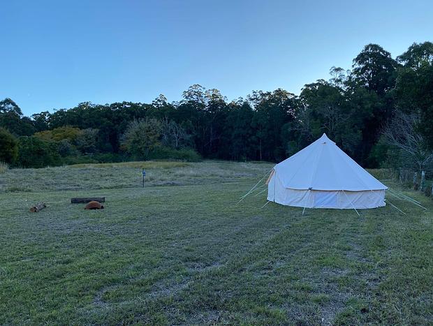 Photo 5 for Bell tent in Lanikai Camping Ground