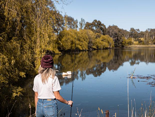 Photo 1 for Soaking up Lake Werona and giving the fishing rod a flick
