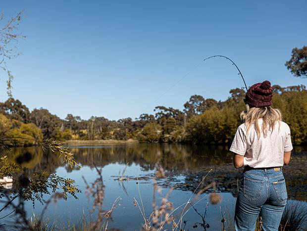 Photo 2 for Soaking up Lake Werona and giving the fishing rod a flick