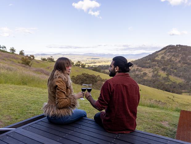 Photo 2 for Wine while enjoying the view